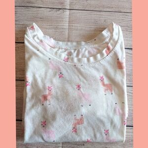 Zoe + Liv 🦙 llama Tee size XS (juniors) white